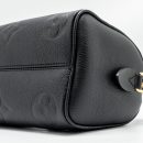 AAA Replica Louis Vuitton LV SPEEDY 20 BANDOULIERE MONOGRAM EMPREINTE BLACK GHW