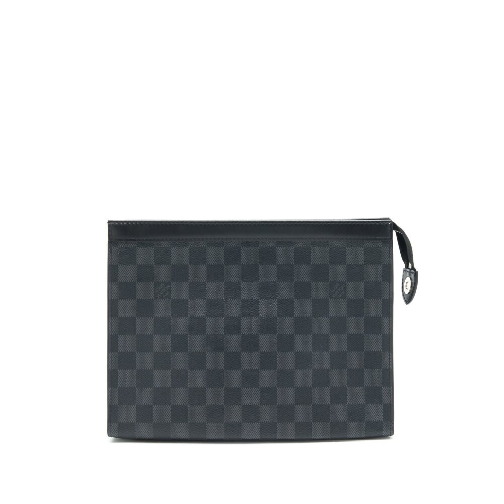 AAA Replica Louis Vuitton LV POCHETTE VOYAGE DAMIER GRAPHITE