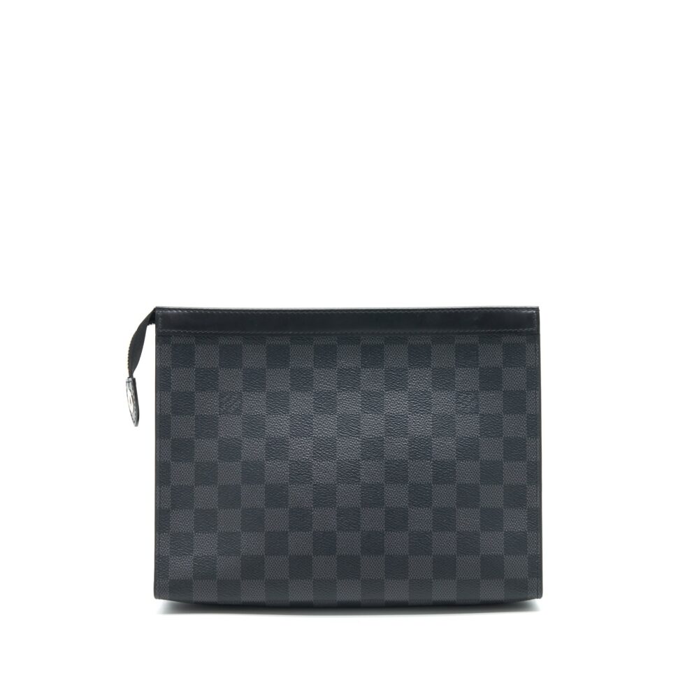AAA Replica Louis Vuitton LV POCHETTE VOYAGE DAMIER GRAPHITE