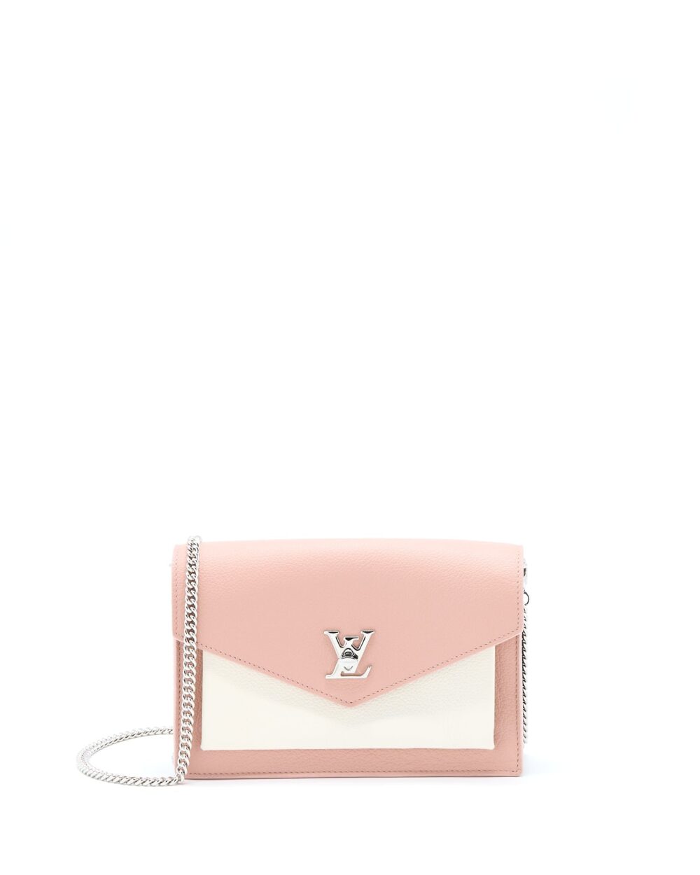 AAA Replica Louis Vuitton LV MYLOCKME CHAIN POCHETTE CALFSKIN PINK SHW