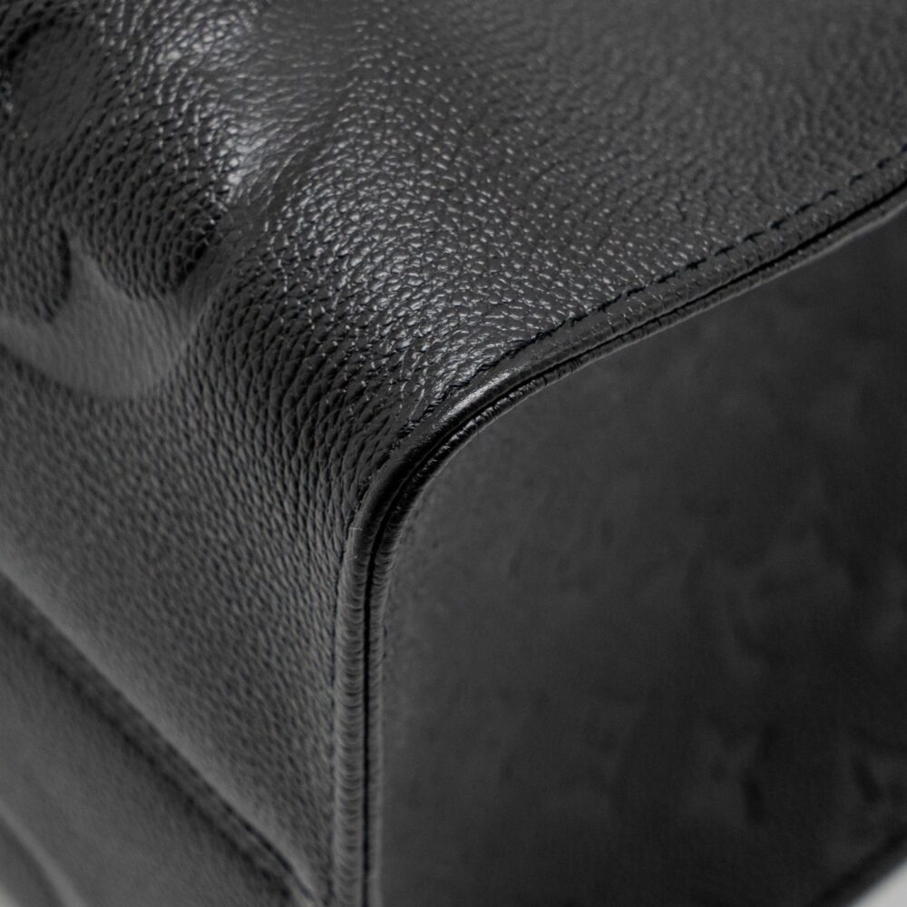 AAA Replica Louis Vuitton LV ONTHEGO GM MONOGRAM EMPREINTE LEATHER BLACK GHW