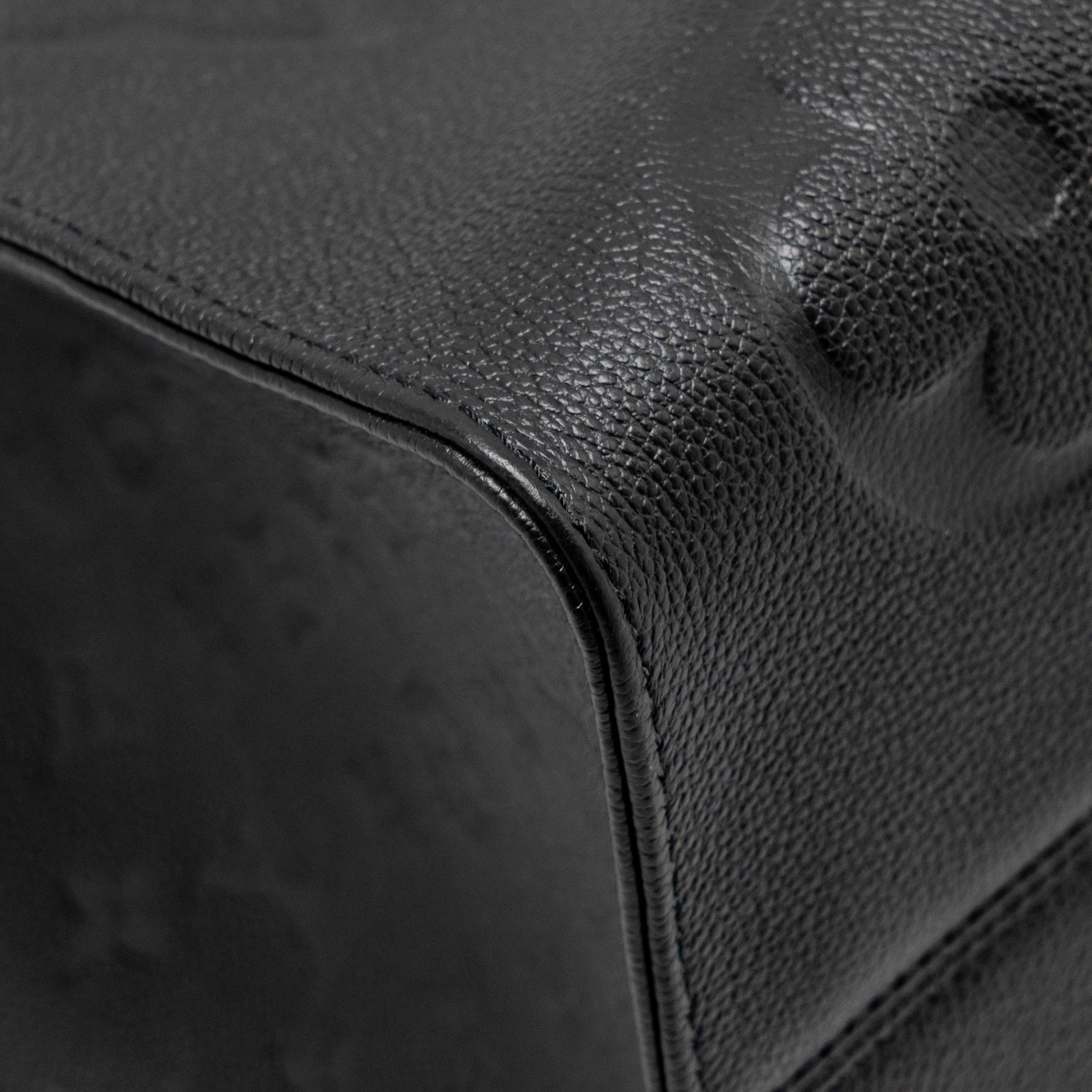 AAA Replica Louis Vuitton LV ONTHEGO GM MONOGRAM EMPREINTE LEATHER BLACK GHW