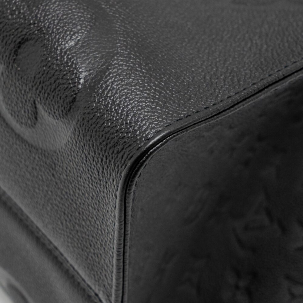 AAA Replica Louis Vuitton LV ONTHEGO GM MONOGRAM EMPREINTE LEATHER BLACK GHW