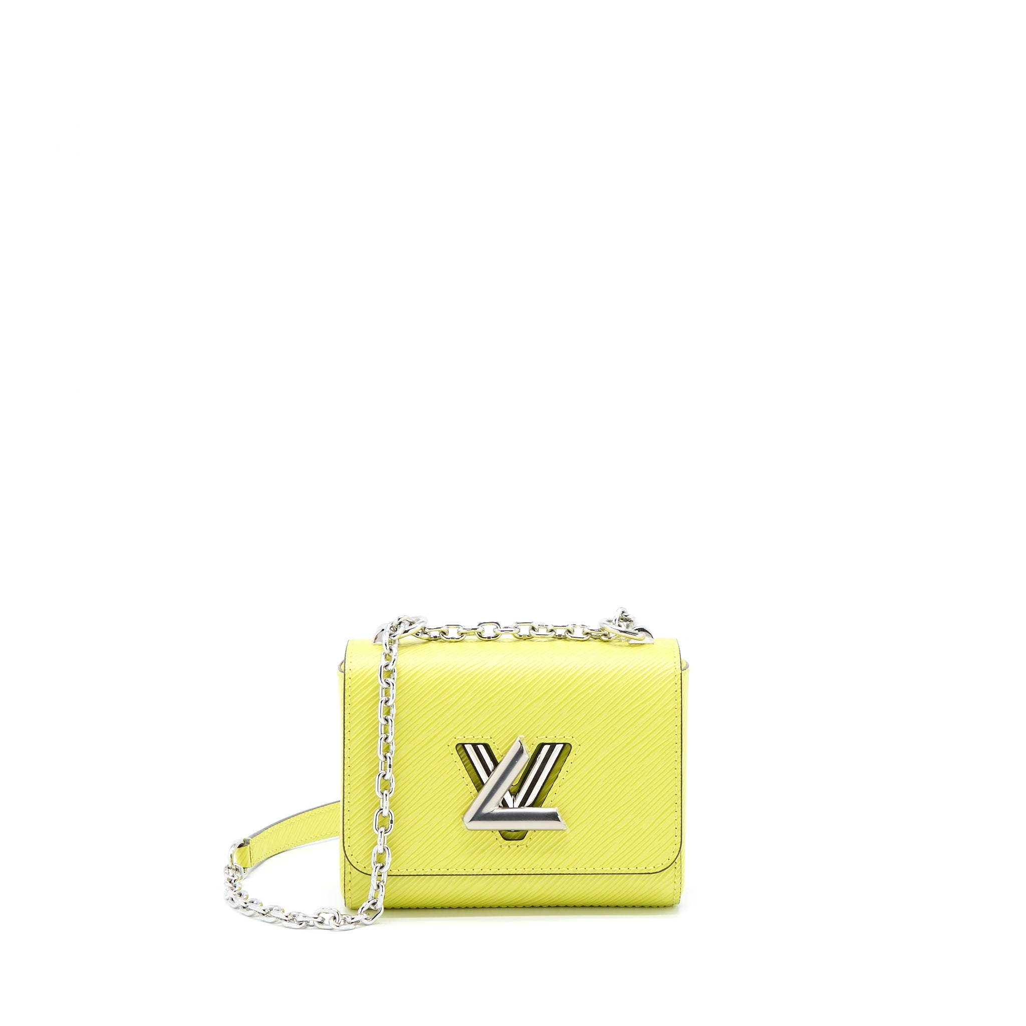 AAA Replica Louis Vuitton LV MINI TWIST EPI ACID GREEN SHW