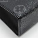 AAA Replica Louis Vuitton LV POCHETTE VOYAGE MONOGRAM CANVAS BLACK SHW