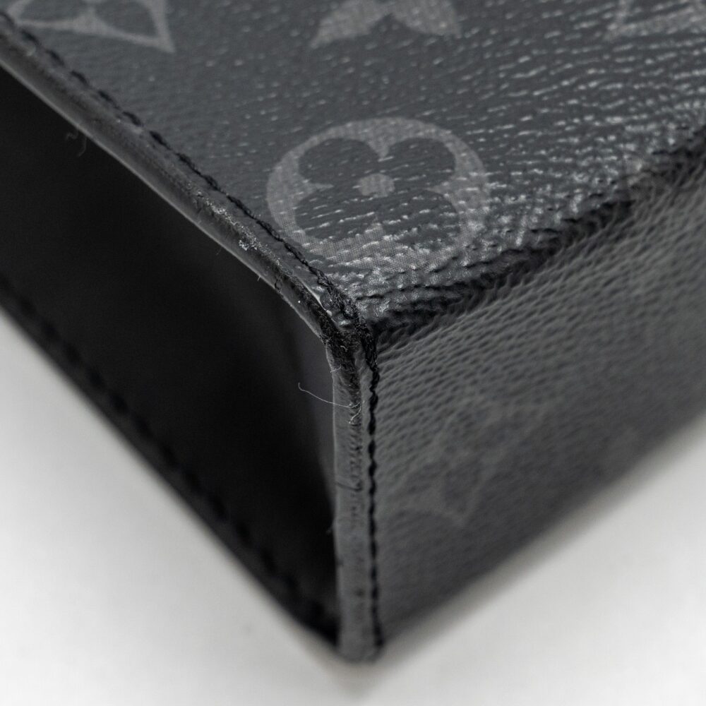 AAA Replica Louis Vuitton LV POCHETTE VOYAGE MONOGRAM CANVAS BLACK SHW
