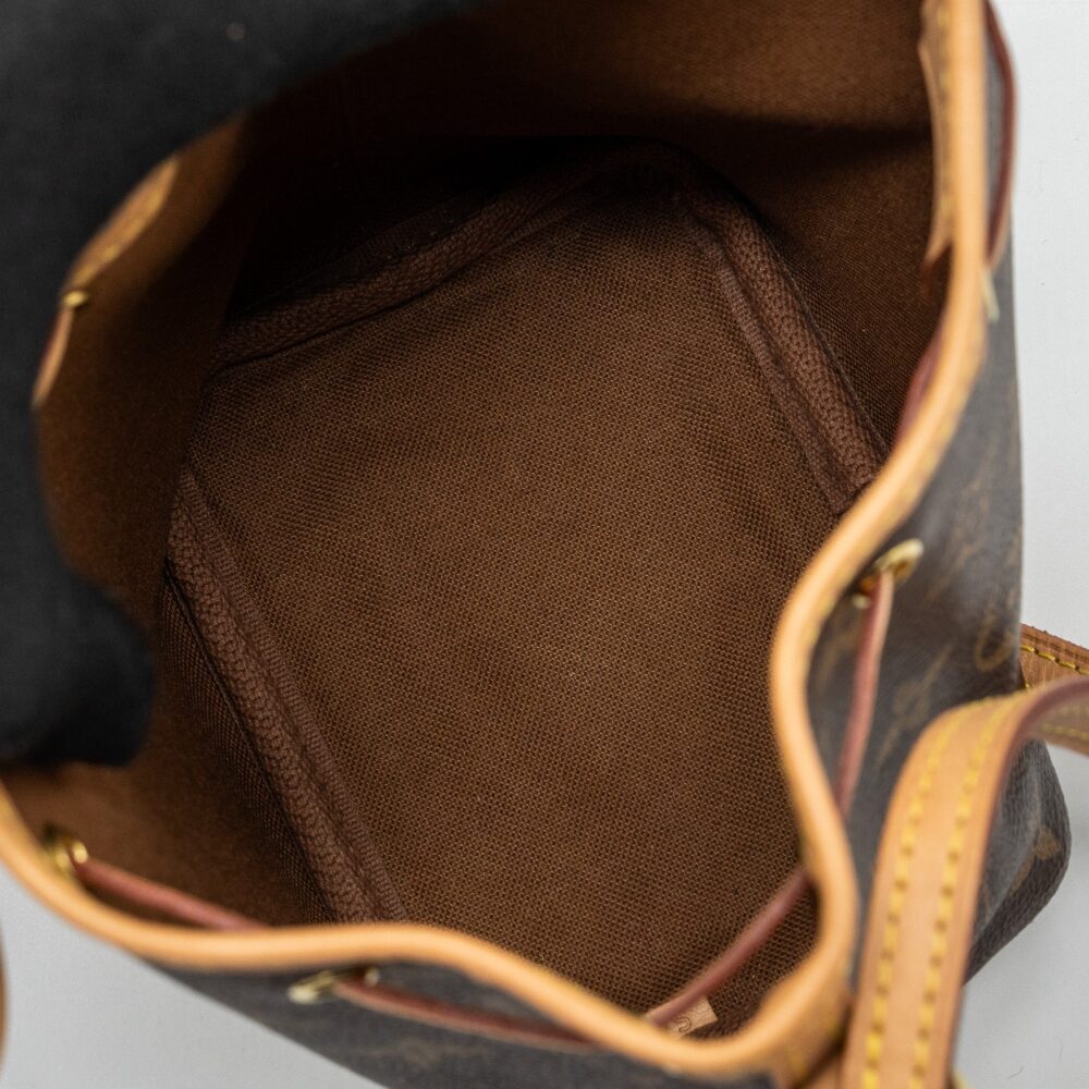 AAA Replica Louis Vuitton LV NANO NOE MONOGRAM CANVAS GHW