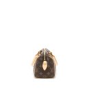 AAA Replica Louis Vuitton LV SPEEDY BANDOULIERE 20 MONOGRAM CANVAS WITH FUCHSIA STRAP GHW