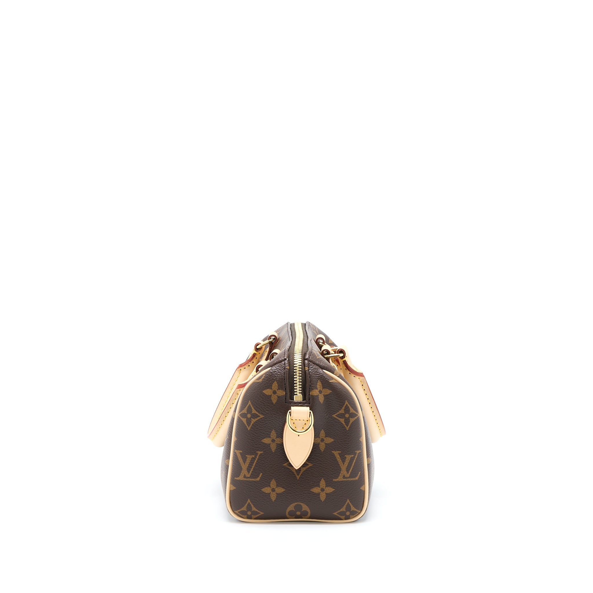 AAA Replica Louis Vuitton LV SPEEDY BANDOULIERE 20 MONOGRAM CANVAS WITH FUCHSIA STRAP GHW