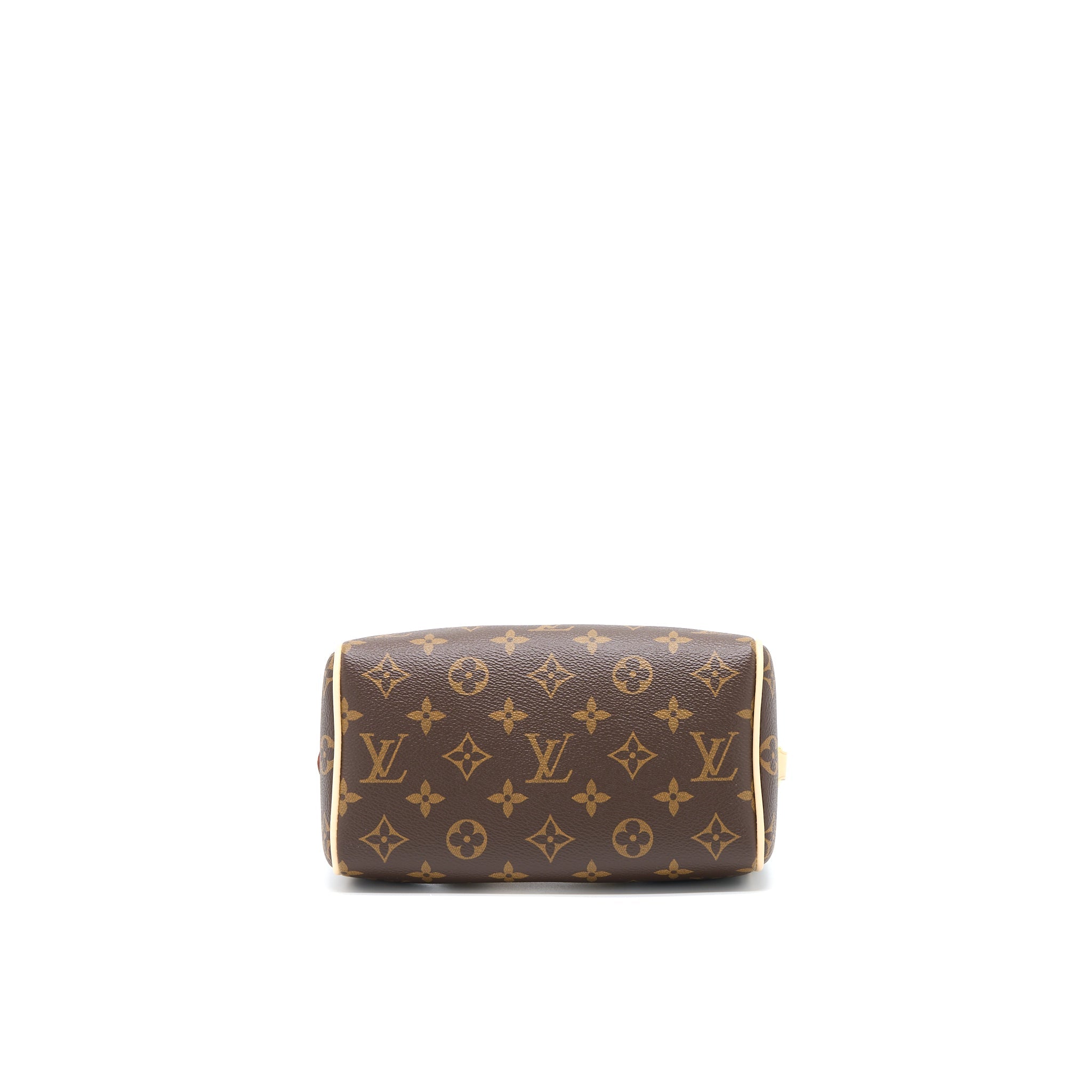 AAA Replica Louis Vuitton LV SPEEDY BANDOULIERE 20 MONOGRAM CANVAS WITH FUCHSIA STRAP GHW