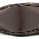 AAA Replica Louis Vuitton LV MINI CLUTCH DAMIER EBENE CANVAS GHW