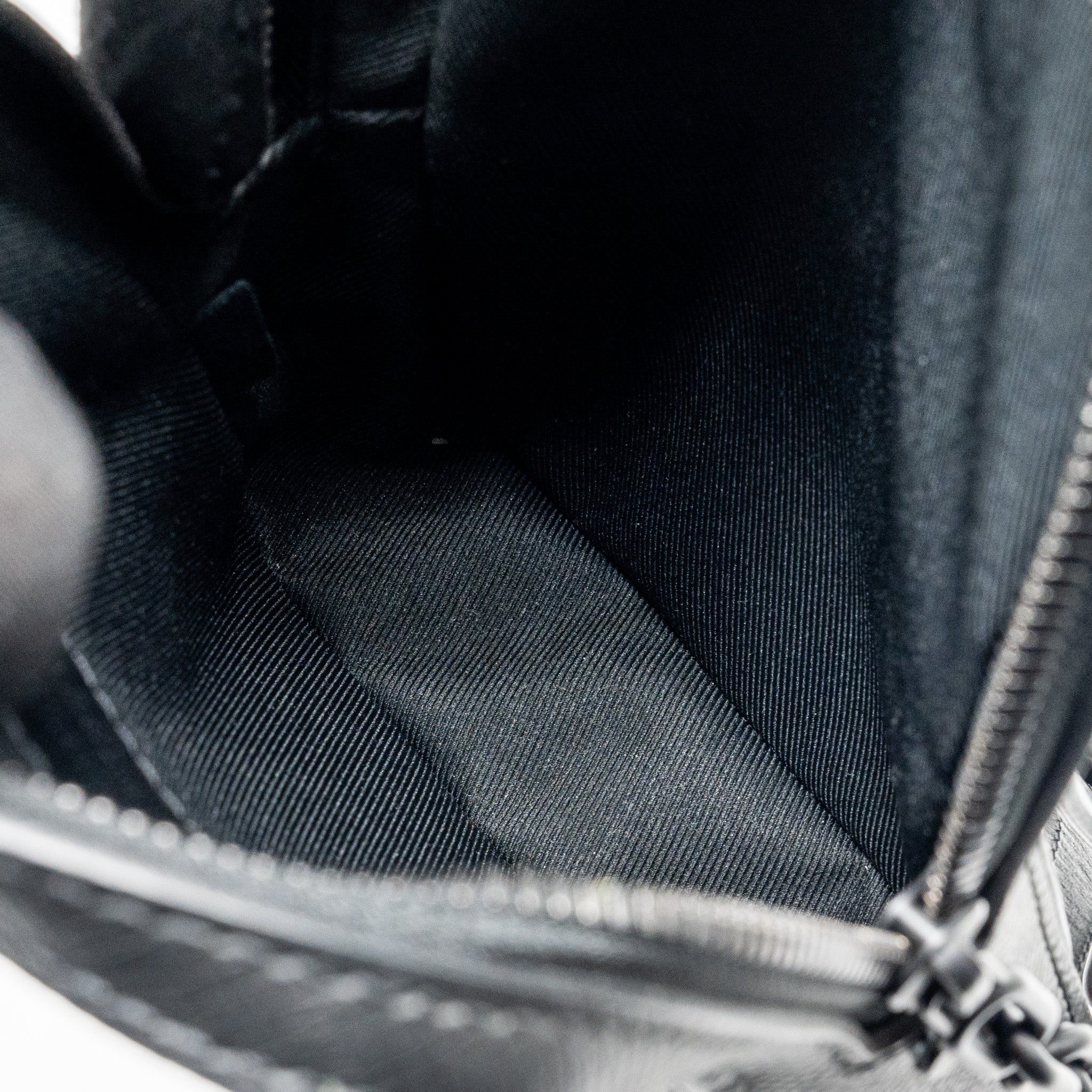 AAA Replica Louis Vuitton LV DANUBE MESSENGER BAG TAIGA BLACK/RAINBOW BLACK HARDWARE