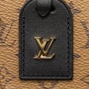 AAA Replica Louis Vuitton LV CHAPEAU NECKLACE/CHAIN BAG MONOGRAM REVERSE CANVAS BLACK GHW