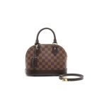 AAA Replica Louis Vuitton LV ALMA BB IN DAMIER EBENE
