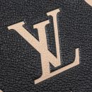 AAA Replica Louis Vuitton LV PETIT SAC PLAT MONOGRAM EMPREINTE BLACK/ BEIGE GHW (NEW VERSION)