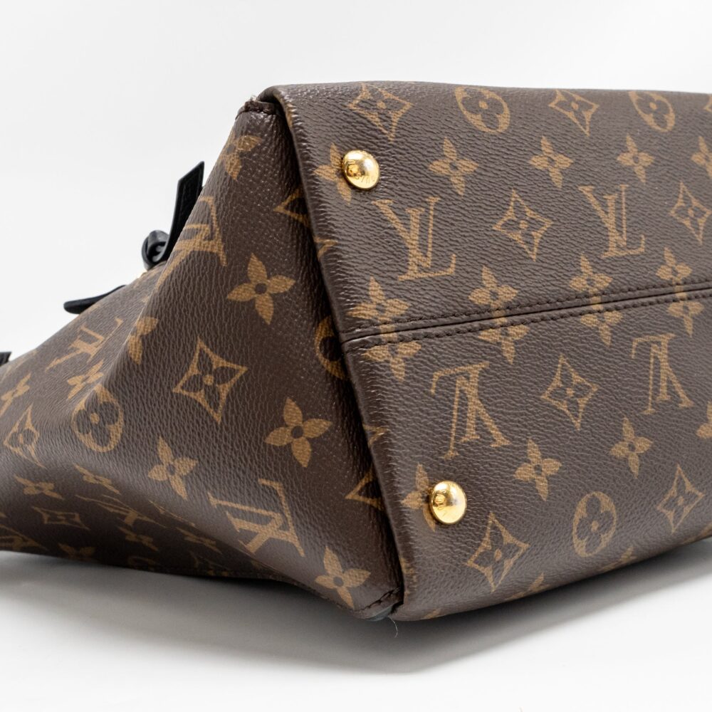 AAA Replica Louis Vuitton LV TOURNELLE PM MONOGRAM CANVAS BLACK GHW