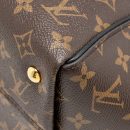 AAA Replica Louis Vuitton LV TOURNELLE PM MONOGRAM CANVAS BLACK GHW