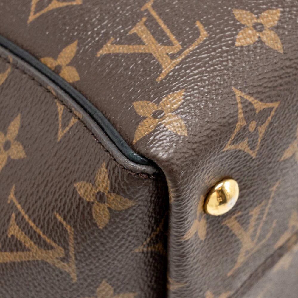 AAA Replica Louis Vuitton LV TOURNELLE PM MONOGRAM CANVAS BLACK GHW