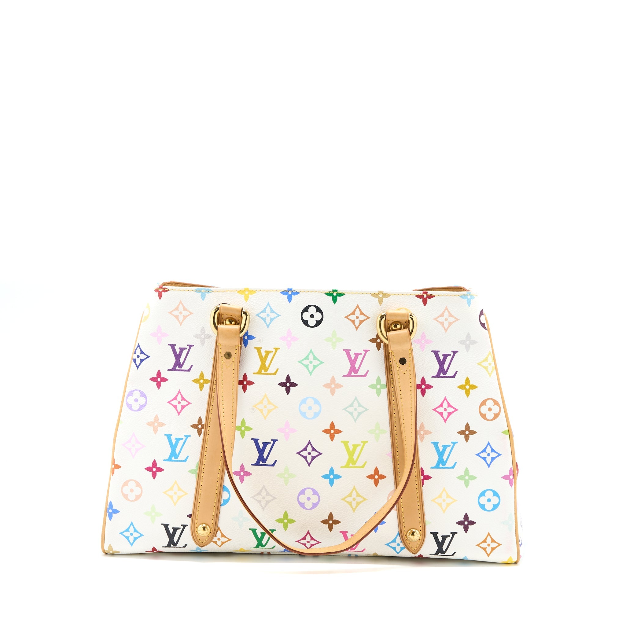 AAA Replica Louis Vuitton LV AURELIA SHOULDER BAG WHITE MULTICOLOUR MONOGRAM CANVAS GHW