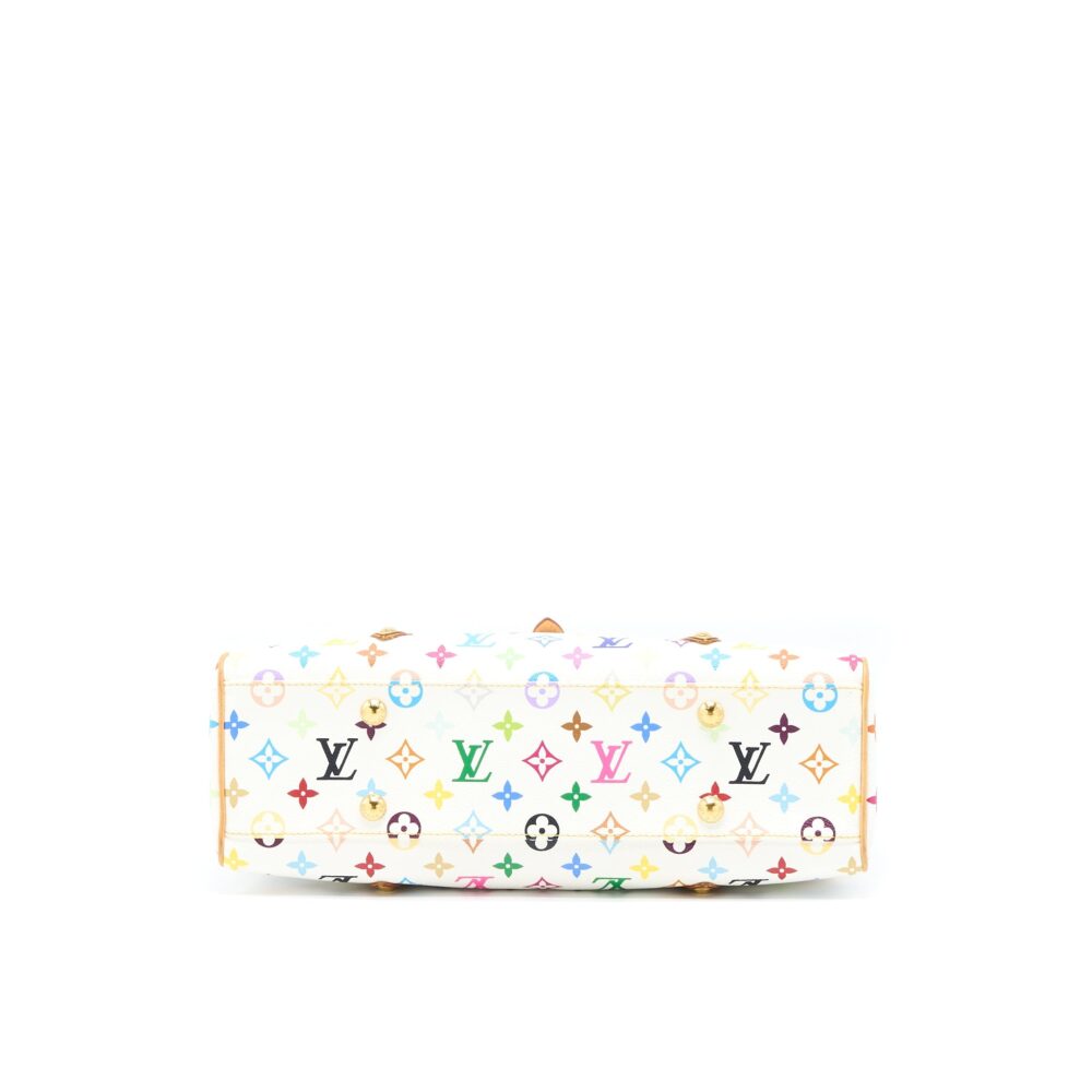 AAA Replica Louis Vuitton LV AURELIA SHOULDER BAG WHITE MULTICOLOUR MONOGRAM CANVAS GHW