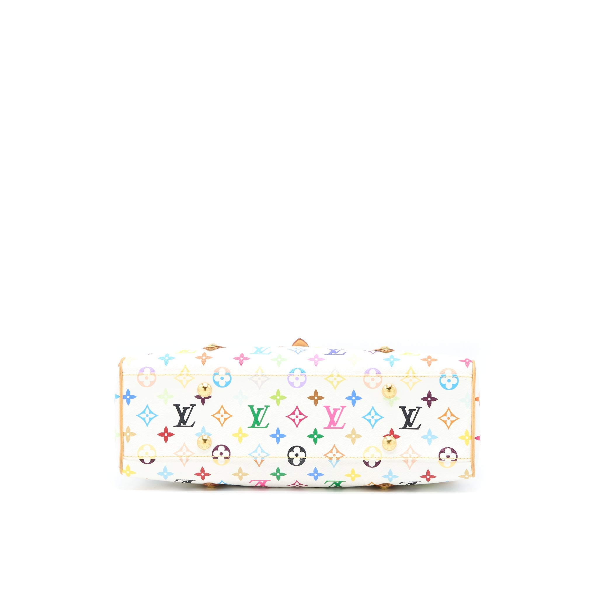 AAA Replica Louis Vuitton LV AURELIA SHOULDER BAG WHITE MULTICOLOUR MONOGRAM CANVAS GHW