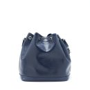 AAA Replica Louis Vuitton LV NOE BUCKET BAG EPI LEATHER NAVY SHW