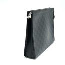 AAA Replica Louis Vuitton LV POCHETTE VOYAGE DAMIER GRAPHITE