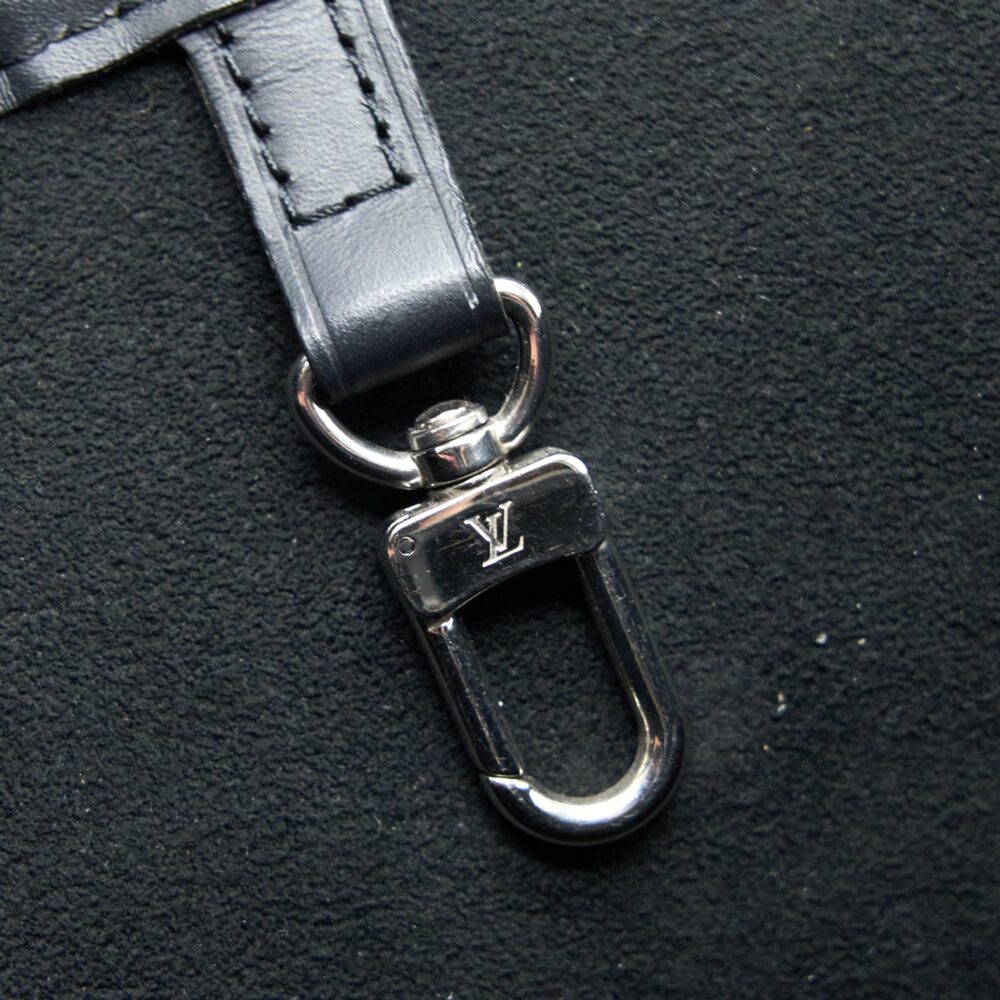 AAA Replica Louis Vuitton LV NEVERFULL MM EPI BLUE DENIM/BLACK SHW