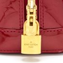 AAA Replica Louis Vuitton LV ALMA BB PATENT RED GHW