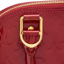AAA Replica Louis Vuitton LV ALMA BB PATENT RED GHW