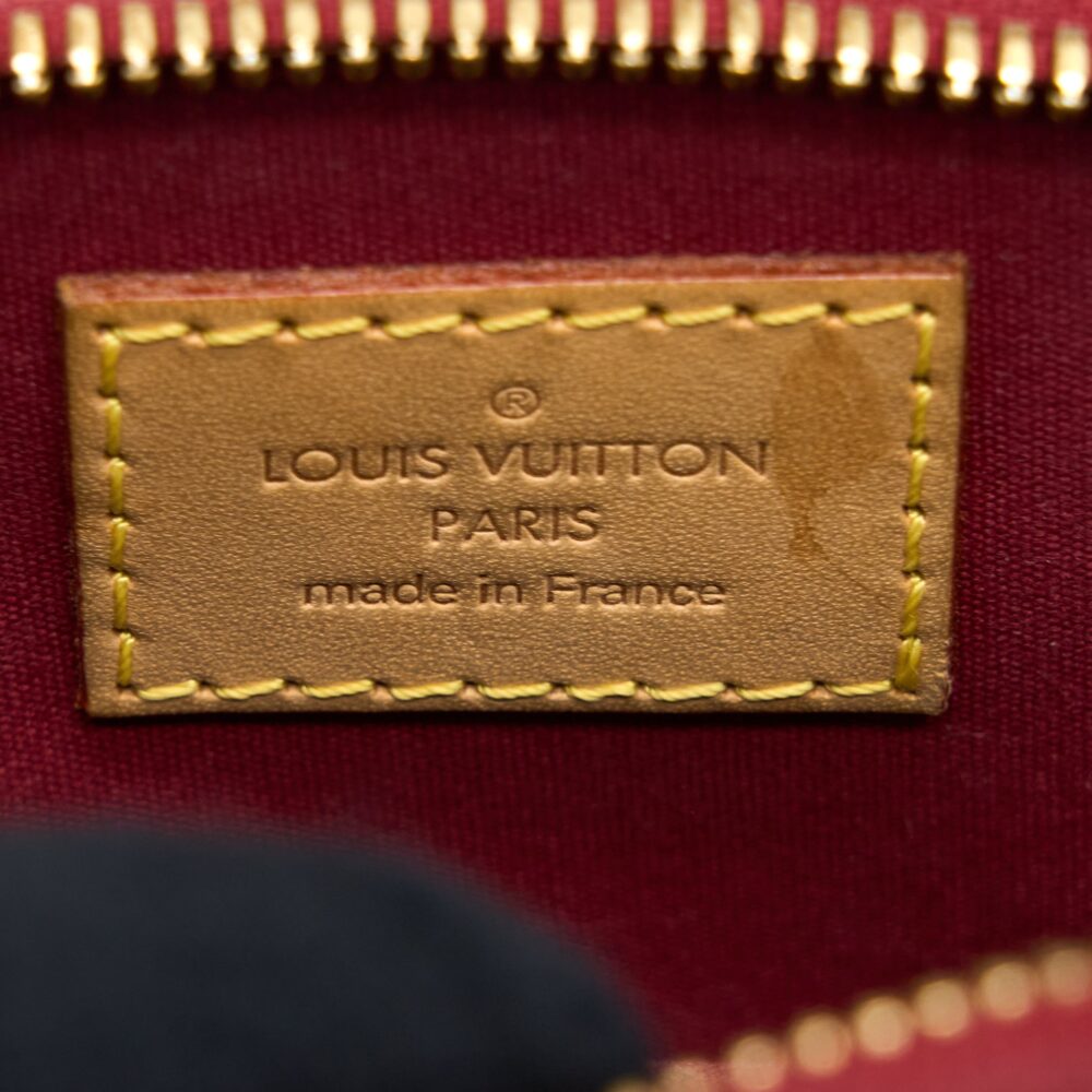 AAA Replica Louis Vuitton LV ALMA BB PATENT RED GHW