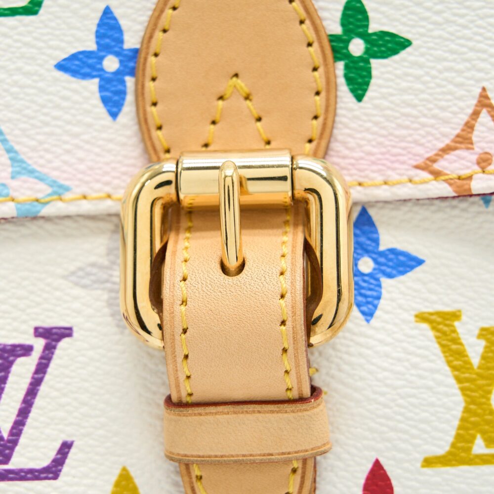 AAA Replica Louis Vuitton LV AURELIA SHOULDER BAG WHITE MULTICOLOUR MONOGRAM CANVAS GHW