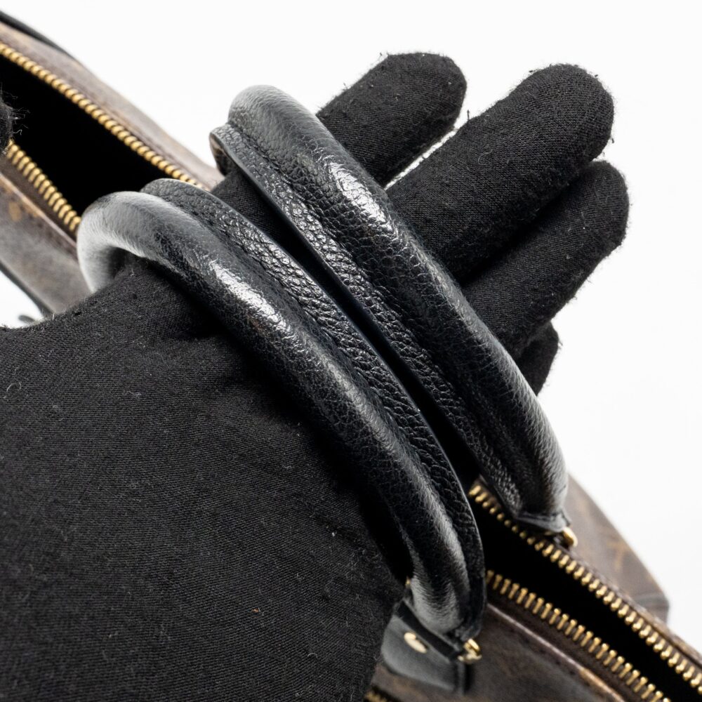 AAA Replica Louis Vuitton LV TOURNELLE PM MONOGRAM CANVAS BLACK GHW