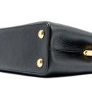 AAA Replica Louis Vuitton LV CAPUCINES BB TAURILLON CALFSKIN BLACK GHW