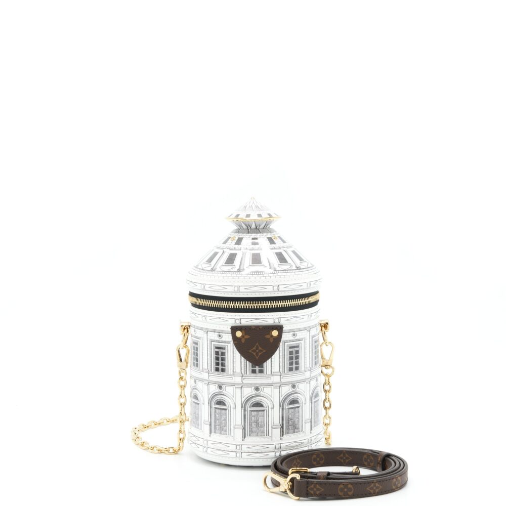AAA Replica Louis Vuitton LV CANNES VASE ARCHITETTURA PATENT MULTICOLOUR GHW