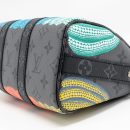 AAA Replica Louis Vuitton LV X YAYOI KUSAMA KEEPALL BANDOULIERE 25 PUMPKIN MULTICOLOURED MONOGRAM CANVAS SHW
