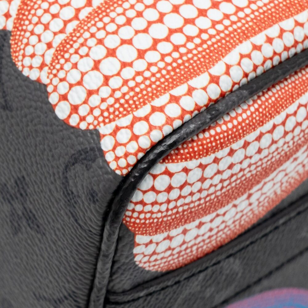 AAA Replica Louis Vuitton LV X YAYOI KUSAMA KEEPALL BANDOULIERE 25 PUMPKIN MULTICOLOURED MONOGRAM CANVAS SHW