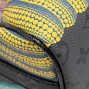 AAA Replica Louis Vuitton LV X YAYOI KUSAMA KEEPALL BANDOULIERE 25 PUMPKIN MULTICOLOURED MONOGRAM CANVAS SHW