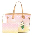 AAA Replica Louis Vuitton LV NEVERFULL MM BY THE POOL OMBRÉ ROSE GHW