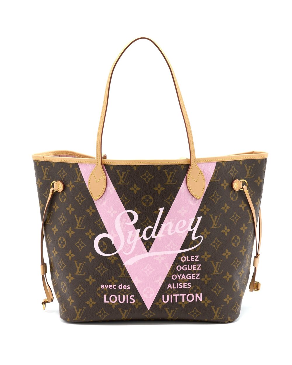 AAA Replica Louis Vuitton LV NEVERFULL MM SYDNEY LIMITED EDITION GHW
