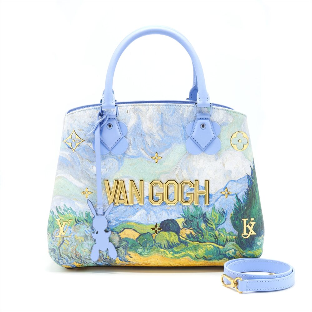 AAA Replica Louis Vuitton LV JEFF KOON VAN GOGH MONTAIGNE MM