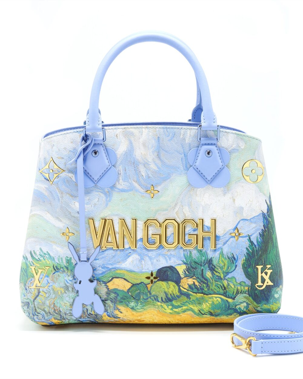 AAA Replica Louis Vuitton LV JEFF KOON VAN GOGH MONTAIGNE MM
