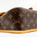 AAA Replica Louis Vuitton LV DIANE BAG WITH FUCHSIA STRAP MONOGRAM CANVAS GHW
