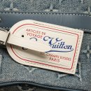 AAA Replica Louis Vuitton LV KEEPALL BANDOULIERE 25 WASHED DENIM CANVAS BLUE SHW