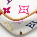AAA Replica Louis Vuitton LV POCHETTE ACCESSORIES CANVAS WHITE MULTICOLOUR GHW