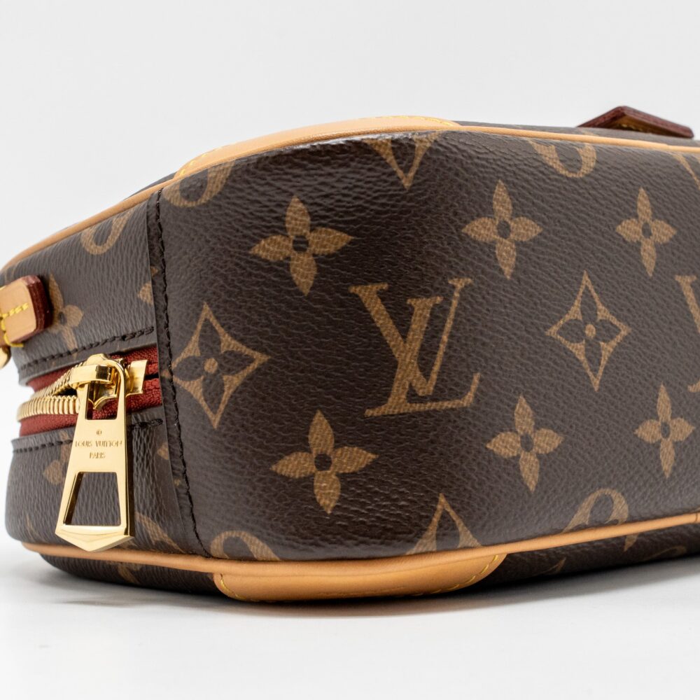 AAA Replica Louis Vuitton LV MINI DEAUVILLE SHOULDER BAG MONOGRAM CANVAS GHW