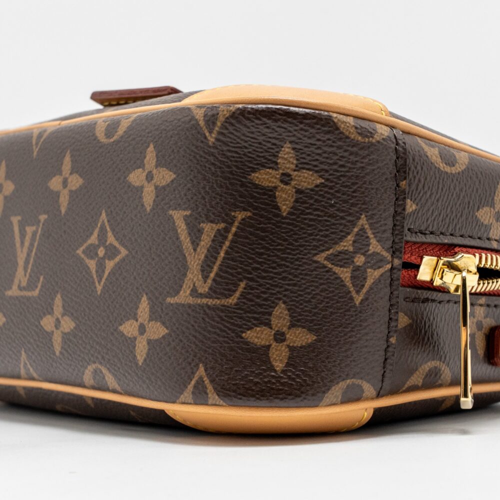 AAA Replica Louis Vuitton LV MINI DEAUVILLE SHOULDER BAG MONOGRAM CANVAS GHW