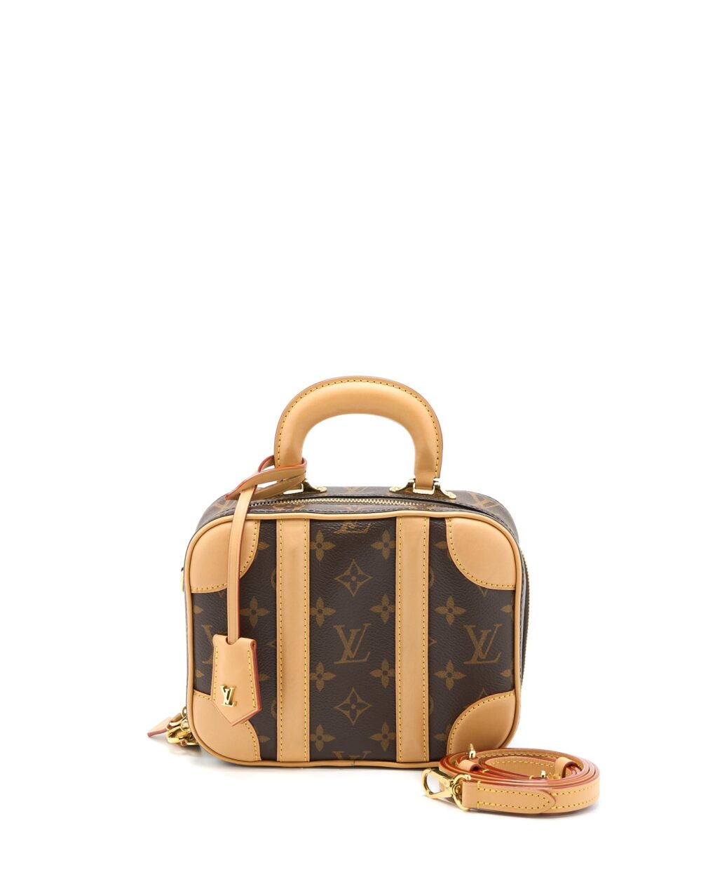 AAA Replica Louis Vuitton LV MINI LUGGAGE MONOGRAM CANVAS GHW