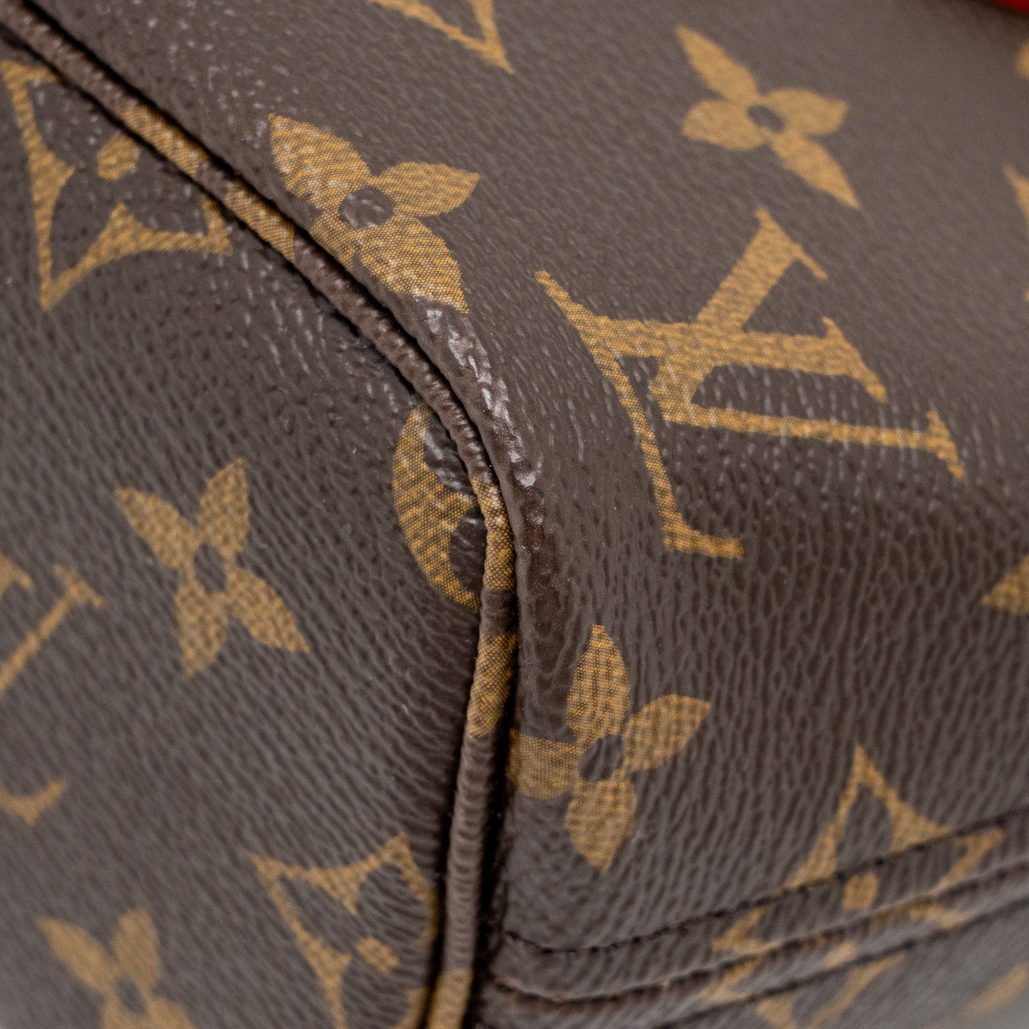 AAA Replica Louis Vuitton LV NEVERFULL BB BEIGE STRAP MONOGRAM CANVAS GHW