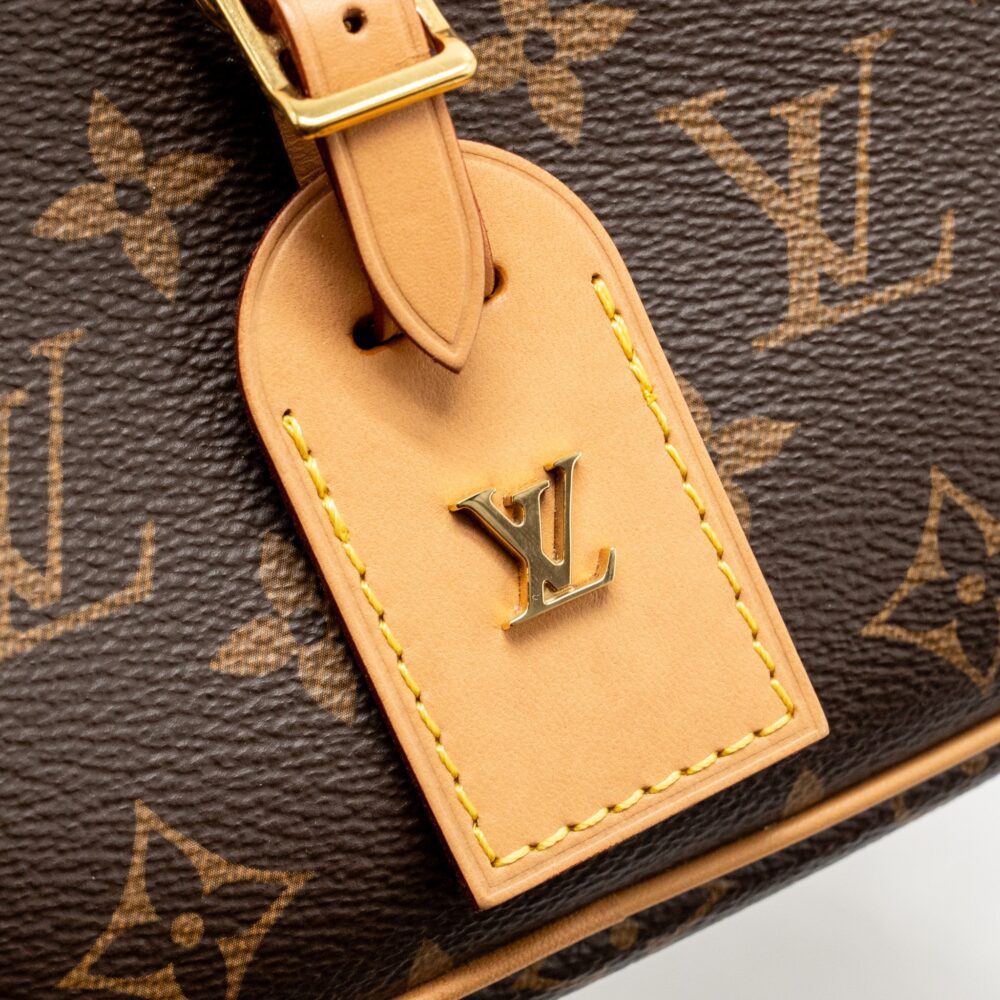 AAA Replica Louis Vuitton LV MINI DEAUVILLE SHOULDER BAG MONOGRAM CANVAS GHW